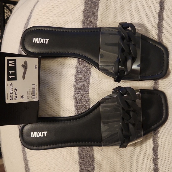 Mixit Shoes - MIXIT SZ 11 Black Sandal